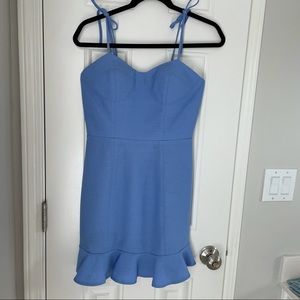 GIANNI BINI MINI COCKTAIL DRESS | Periwinkle | Size 5